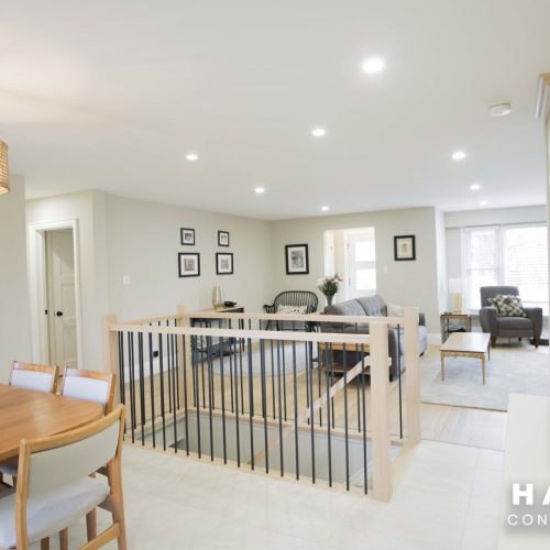 View of Living Room Dining Room
